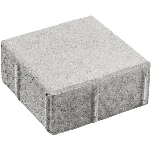 Premac Pflasterstein Klasiko, 20x20x8 cm, grau. Betonpflaster für Gartenwege und Einfahrten.