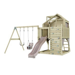 Babyschaukel Altrosa