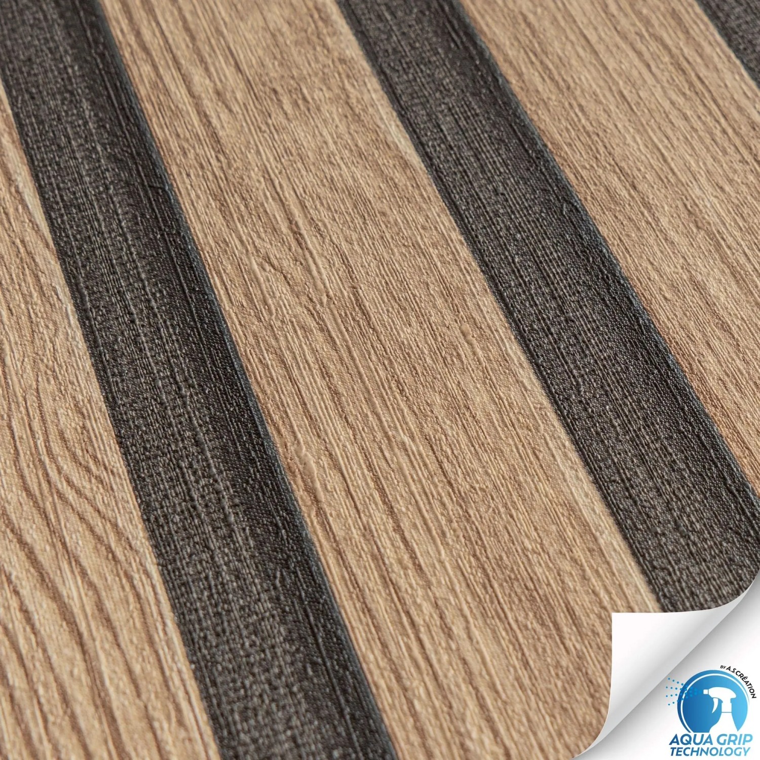 AS-Creation Vliestapete Holzpaneel Vorgeleimt 10,05 m x 0,53 m Braun FSC®_4