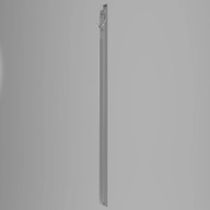 Fahrradhalter aus verzinktem Stahlblech für Premium Systemhäuser, Gartenhaus-Zubehör.