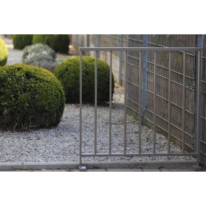 Dieda Geländer-Set Linus in Taupe, Aluminium, 1000x1000 mm, für Innen- und Außenbereich.