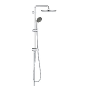 Grohe QuickFix Duschsystem Vitalio Start 250 mit Kopf- und Handbrause, Wandmontage.