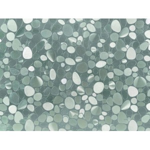 d-c-fix Static Windows Stripes Hope, Klebefolie mit Steinmuster für Sichtschutz.