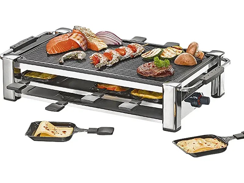 Rommelsbacher Rcc 1500 Raclette Grill Test Rommelsbacher Raclette Grill RCC 1500 Fashion Fashion Chrom kaufen bei OBI