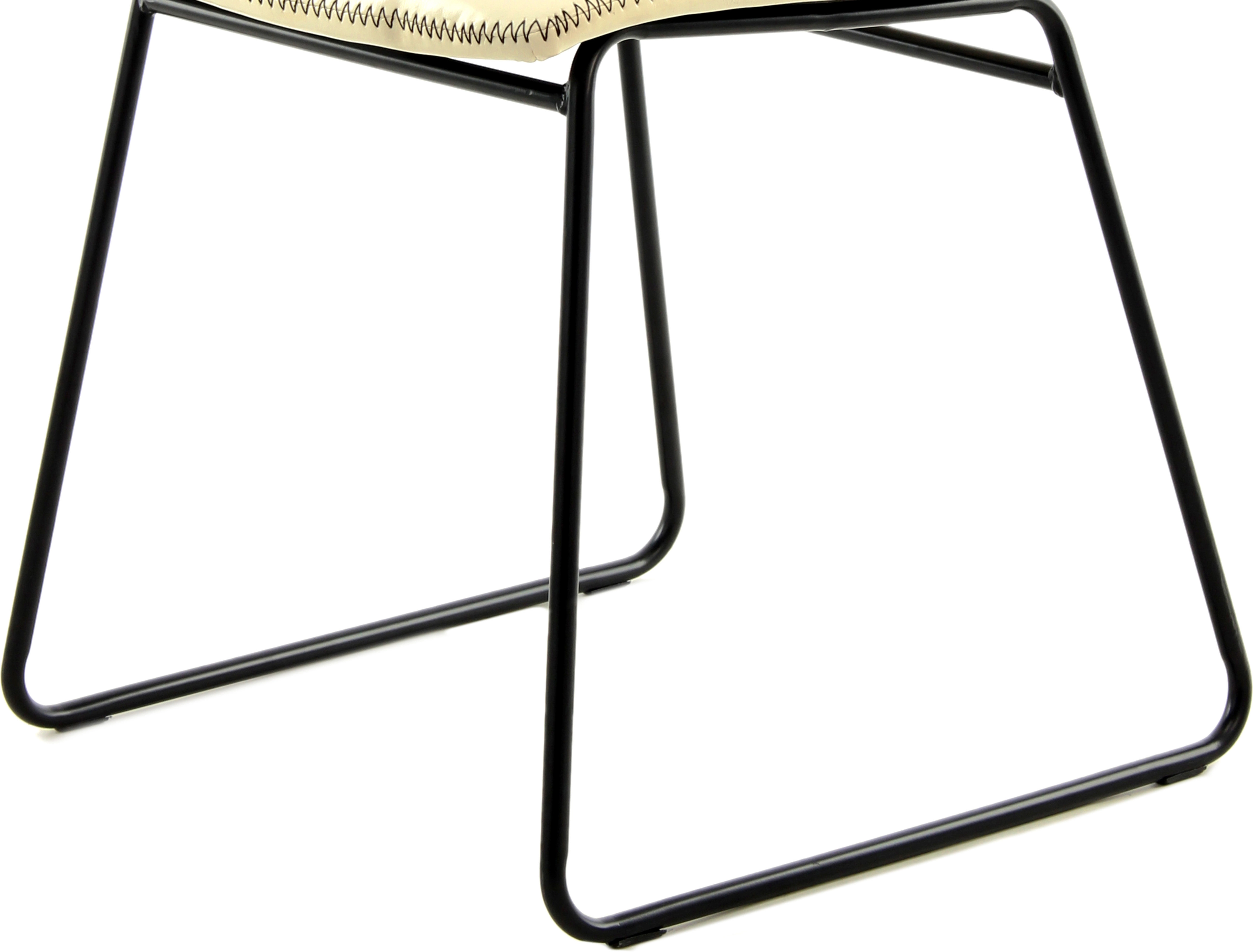 80 cm kaufen Stuhl 2er-Set x 110 OBI bei cm - 48,5 Caila Kayoom cm Weiß Creme 56,5 x