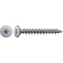 Spax Schraube 3x25 mm mit Flachkopf und T-Star Plus Aufnahme, geeignet für Spanplatten und universelle Anwendungen.