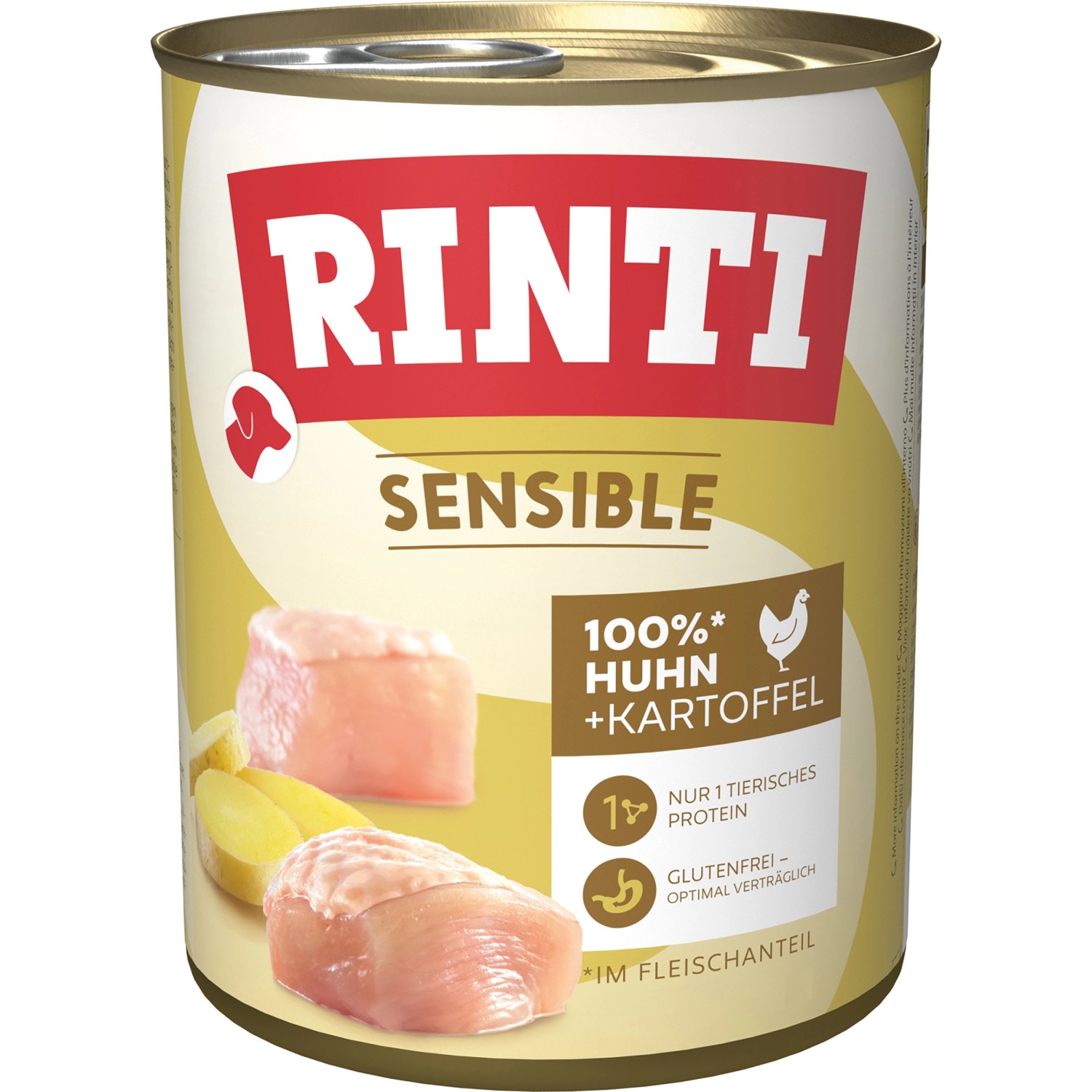 Rinti HundeNassfutter Sensible Huhn und Kartoffel 800 g kaufen bei OBI