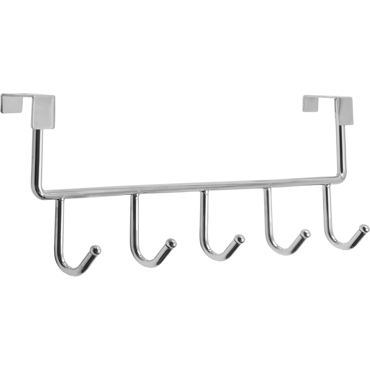 Metafranc Türgarderobe Mit 5 Haken - Süße Frosch-Motiv Garderobe 300mm Verchromt Grün