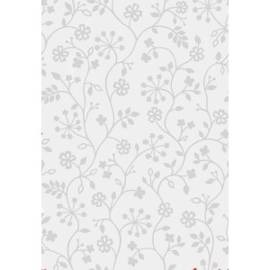 d-c-fix Klebefolie Tord Weiß-Transparent mit floralem Muster, 45x150cm.