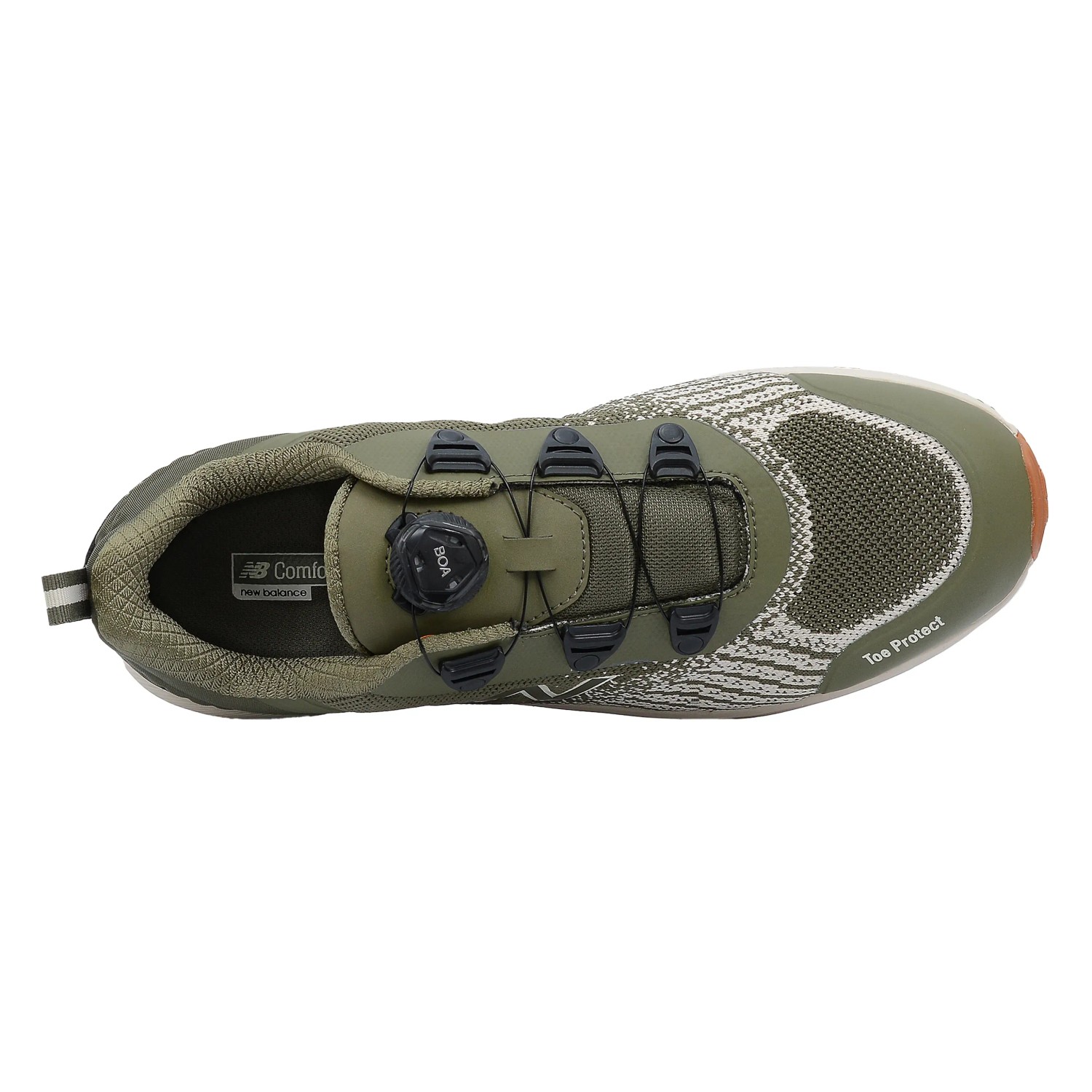 New Balance Speedware BOA Sicherheitsschuh, olive-weiß, S1 P. Arbeitsschuh mit BOA Fit System.