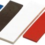 Distanzklötze in verschiedenen Farben und Stärken (1-5 mm) zum Ausrichten und Unterlegen.