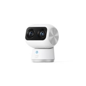Eufy S350 Innenkamera mit Dual-Kamera, 4K, 8x Zoom und 360° PTZ Funktion.