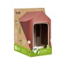 Elho Vogelfutterhaus Cosy, 18 cm, rot-weiß, in Verpackung. Vogelhaus für Garten und Balkon.