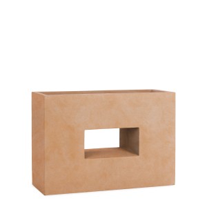 Pflanzwerk Hochbeet Pflanzkübel Vista Premium Frostbeständig 75 cm Terrakotta