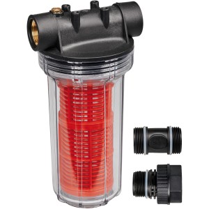 Einhell Vorfilter 25 cm für Pumpen und Hauswasserwerke, mit Zubehör.