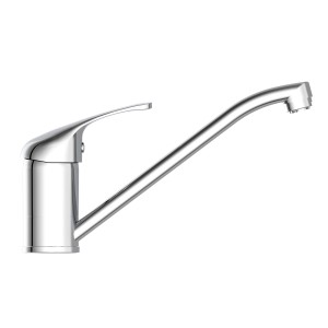 Eisl GRANDE VITA CLASSIC Spültischarmatur Niederdruck, Chrom. Einhebelmischer für drucklose Geräte.