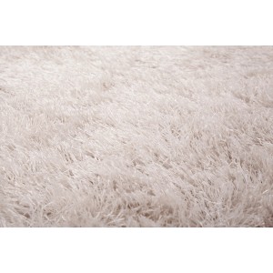 Detailansicht: Puderrosa Hochflorteppich Kayoom Diamond 700, 200x290 cm.