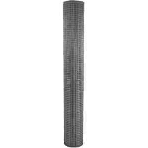 H+S Feingitter, verzinkt, 6,5x6,5mm, 0,5x5m, Drahtgeflecht Rolle.