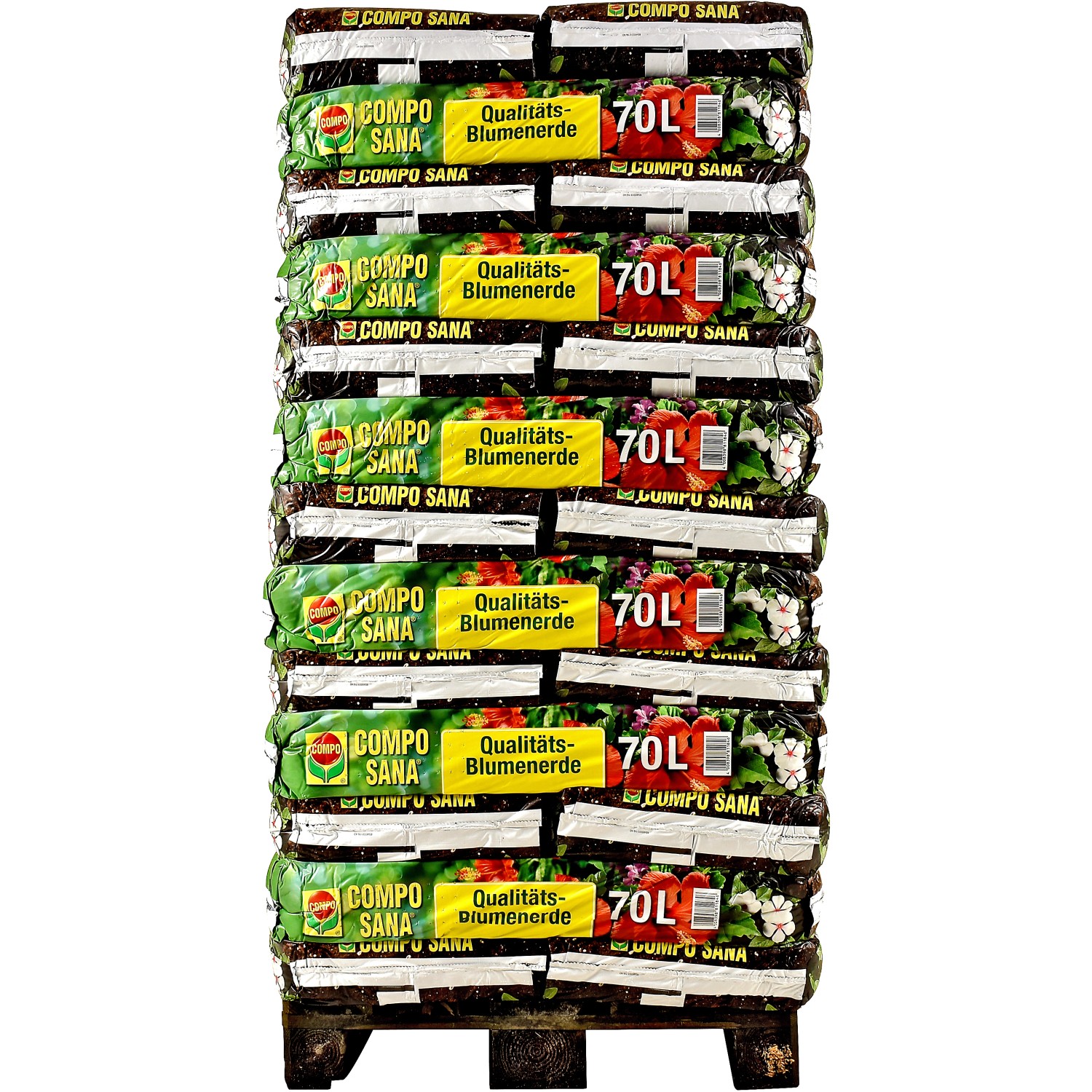 Compo Sana QualitätsBlumenerde 2.730 l (39 x 70 l) 1 Palette kaufen