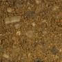 Nahaufnahme von beigem Betonschotter/Betonkies 0-16 mm, ideal als Zuschlagstoff für Beton.