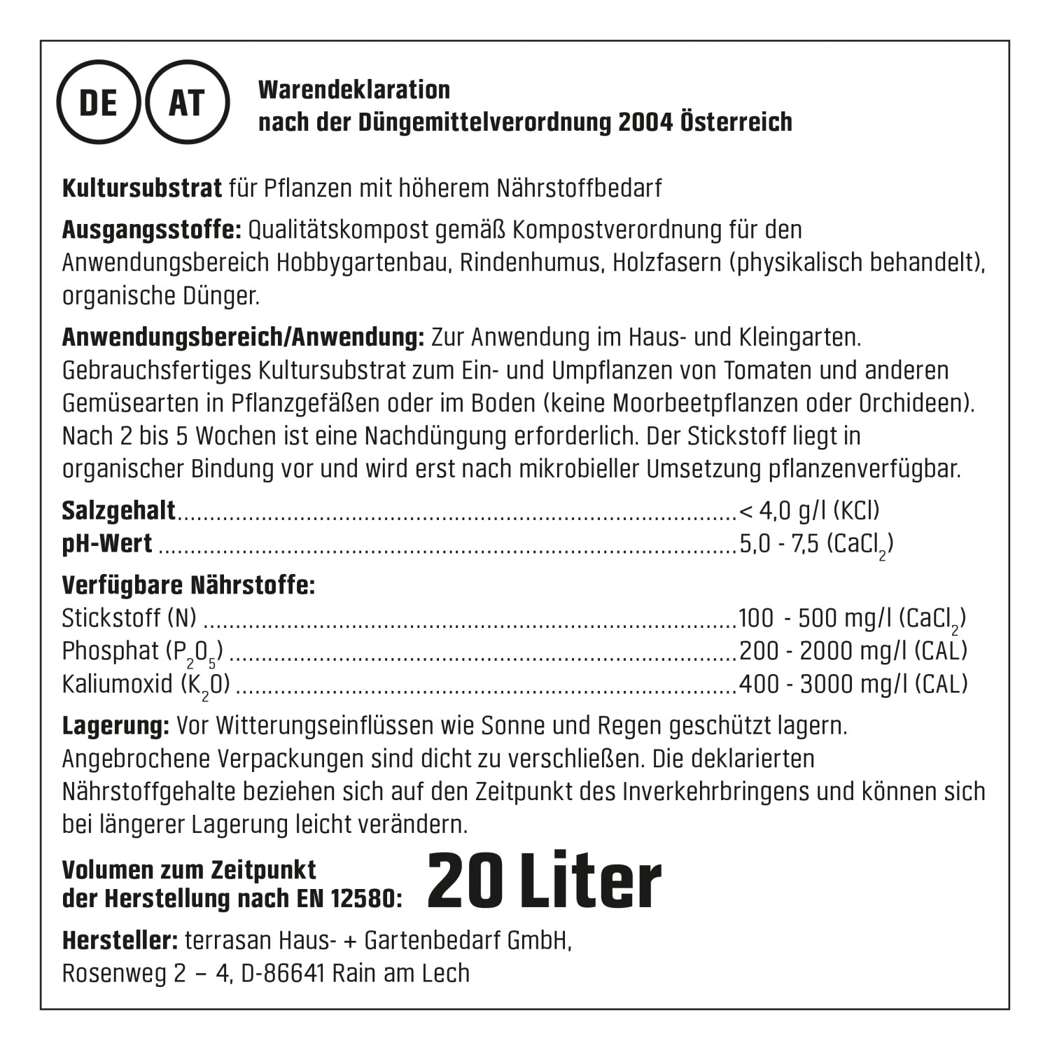 Sack GROW by OBI BIO Tomaten- und Gemüseerde, 20l, torffrei. Spezialerde für Tomaten und Gemüse.