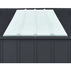 Globel Dachpaneel Skylight für Gartenhaus, blickdicht und lichtdurchlässig.
