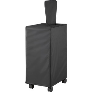 Schwarze Jamestown Abdeckhaube für Spülenschrank der Knox Outdoorküche.