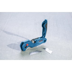 Bosch Professional Cutter-Messer, blau, mit Klingen. Messer-Set.