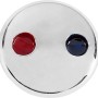 Indexpunkt für baliv Küchenarmatur KI-1010, verchromt mit rot/blauer Markierung.