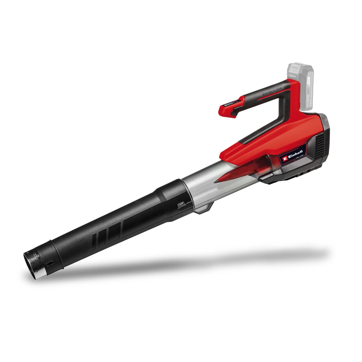 Einhell Akku-Laubbläser GP-LB 18/200 Li E-Solo, rot/schwarz. Laubgebläse für Garten- und Gehwegpflege.