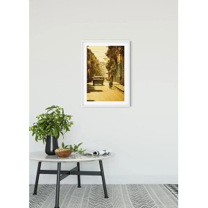 Komar Wandbild Cuba Streets, 50x70 cm, mit Oldtimer in Havanna. Dekoratives Bild für Ihr Zuhause.