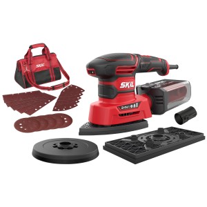 Skil Multischleifer 7280DA (250 W) mit Zubehör und Tasche.