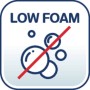 Symbol für schaumarmen Leifheit Universalreiniger, geeignet für Saugwischer.