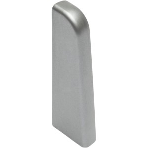 OBI Endstück Chrom Matt, 60mm, für Sockelleisten, Zubehör für Laminat & Parkett.