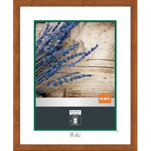OBI Holz-Wechselrahmen Kirschbaum, 40x50 cm, FSC®-zertifiziert. Bilderrahmen für Fotos und Kunstdrucke.