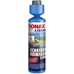 Sonax Xtreme Scheibenreiniger 1:100, 250ml Flasche für klare Sicht & Autopflege.