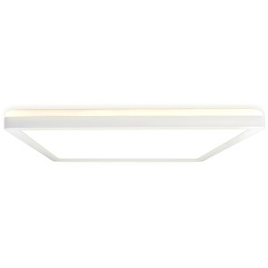 Weißes E2 Elektro LED-Panel Twice² Up & Down Q, 30x30cm, für Deckenleuchten.