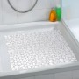 Transparente Wenko Duscheinlage Paradise 54x54 cm mit Stein-Motiv für mehr Sicherheit in der Dusche.