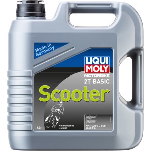 Liqui Moly Motorbike 2T Basic Scooter Motoröl 4 l Kanister, für Roller und Mopeds.