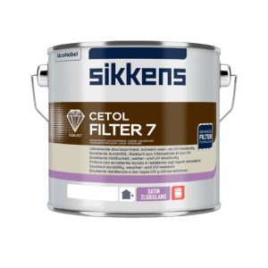Sikkens Long-Life-Lasur Cetol Filter 7 Plus Kiefer seidenglänzend 2,5 l Dose. UV-beständiger Holzschutz für außen.