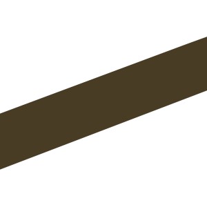 Arcansas Übergangsprofil, PVC, 30 mm breit, braun, für Bodenübergänge.