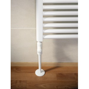 Schulte Multifix Rohrverkleidung, 3er-Pack, weiß, Länge 100 cm. Heizungsrohr-Verkleidung aus Kunststoff.