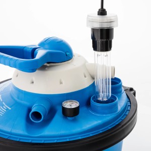 UV-Desinfektionssystem 18W für Pools und Teiche zur Reduzierung von Algen und Bakterien.