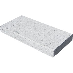 Häusler Universal Abdeckplatte Edelweiß, 50x25x6cm, für Mauersysteme & Einfassungen.