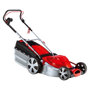 Al-Ko Elektro-Rasenmäher Silver 46.4 E Comfort, rot/silber mit Fangkorb.