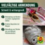 Anwendungsbeispiele Compo Wespen Schaum-Gel Spray: Wespennest, Wespe auf Oberfläche, Infos zur Anwendung.
