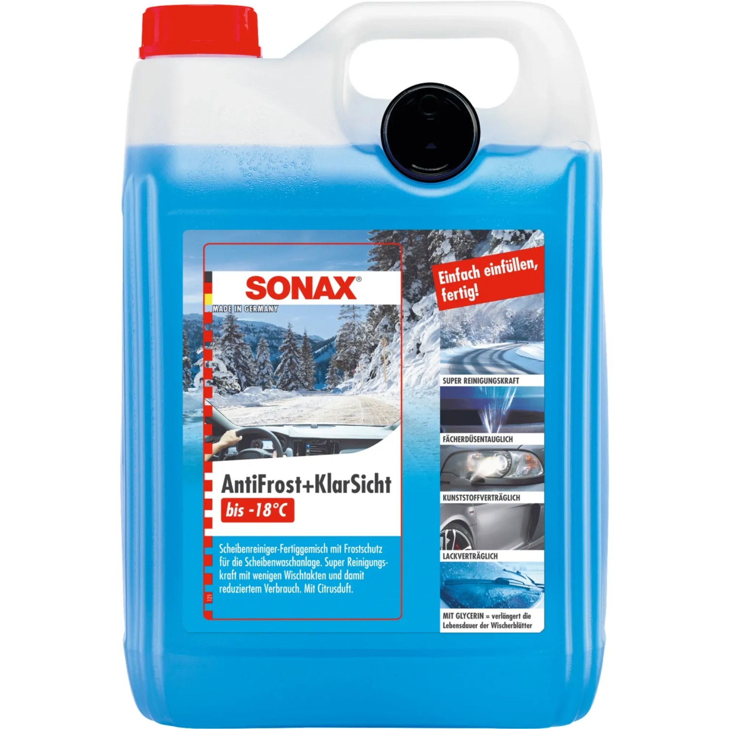 SONAX Scheibenreiniger Scheibenklar 5 Liter - Kanister kaufen 5 Liter
