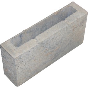 Diephaus Mauerstein Lessia Muschelk, 50x40x20 cm, zur Gestaltung von Mauern und Einfassungen.