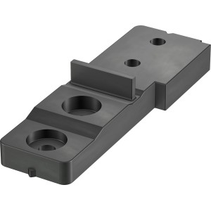 GS Terrassen Clip f. unsichtbare Befestigung v. Holzdielen Alu-Unterkonstruktion