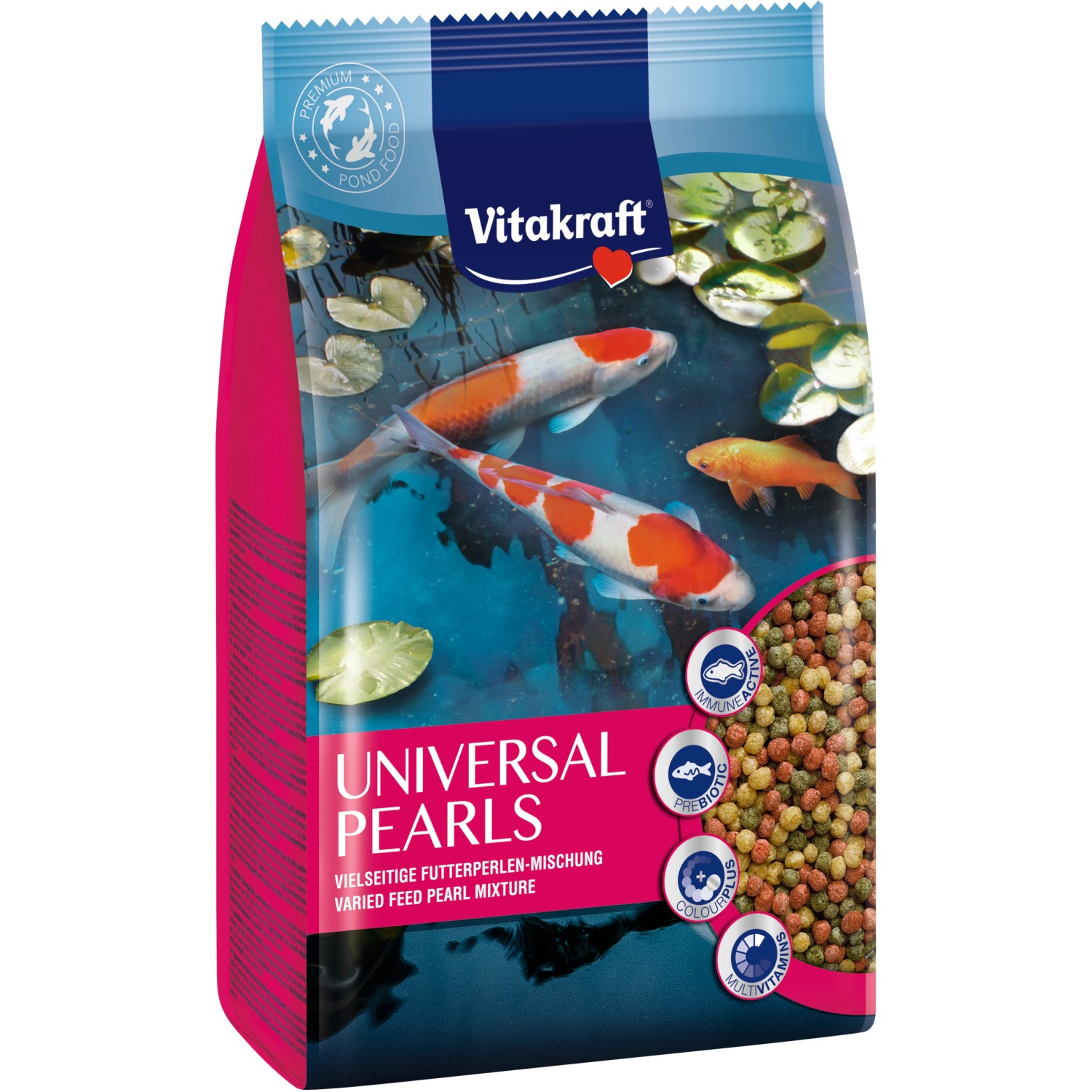 Vitakraft TeichFischfutter Pond Food Universal Pearls 1 l kaufen bei OBI
